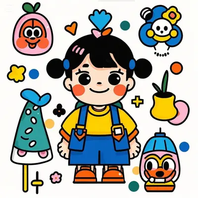 安徒生童话《金黄的宝贝》儿童认知亲子音乐封面