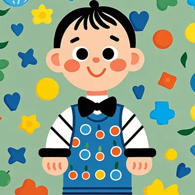 传统舞蹈《高山族拉手舞》幼儿益智儿歌封面