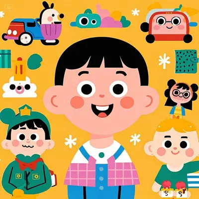 国学成语《矫情自饰》儿童益智音乐封面