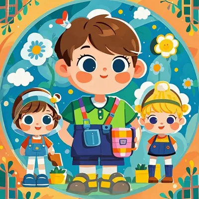 黄梅戏《红丝错》成长宝宝儿歌封面