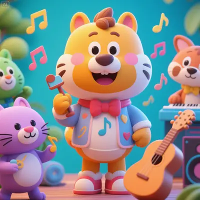 国学成语《技痒难忍》成长孩童儿歌 - 儿童歌曲封面
