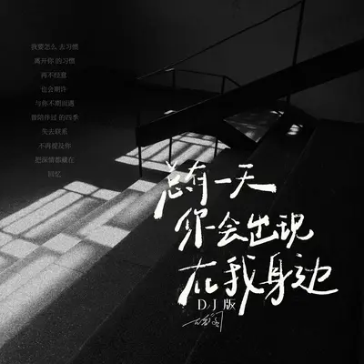 总有一天你会出现在我身边 (DJ版)封面