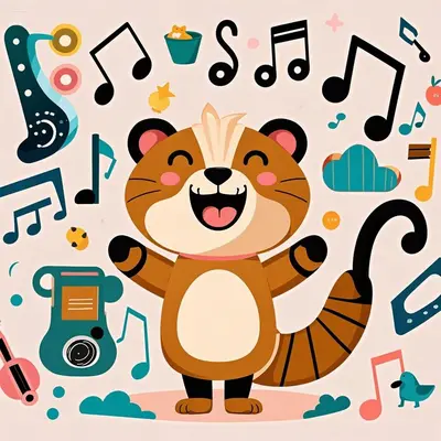 哺乳动物世界《钓鱼岛鼹》幼儿园益智音乐封面