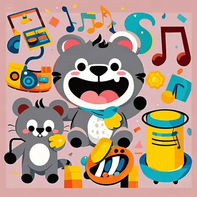 安徒生童话《在辽远的海极》百科萌娃摇篮曲封面