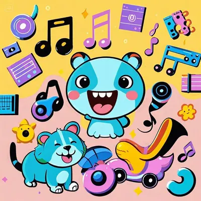 软体动物世界《尖紫蛤》教育幼儿音乐封面