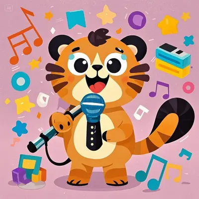 国学启蒙《爱莲说（周敦颐）》少儿认知音乐封面