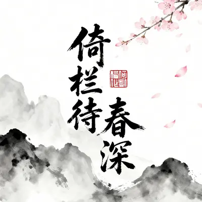 倚栏待春深(伴奏）封面