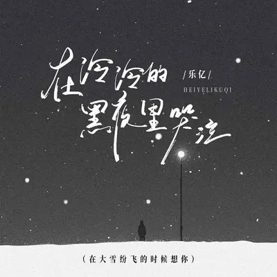 在冷冷的黑夜里哭泣(大雪纷飞的时候想你)封面
