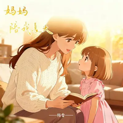 妈妈陪我长大封面