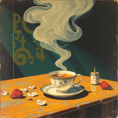 茶封面