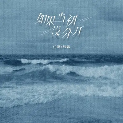 如果当初没分开封面