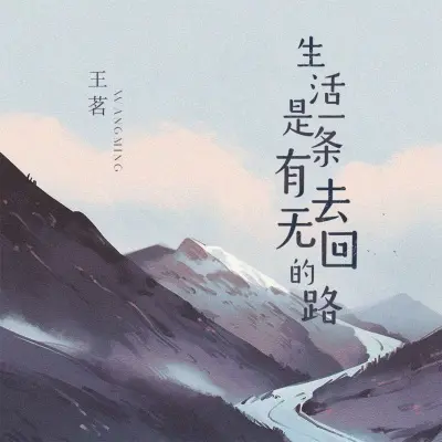 生活是一条有去无回的路封面
