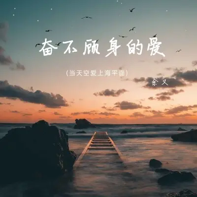 奋不顾身的爱 (当天空爱上海平面)封面