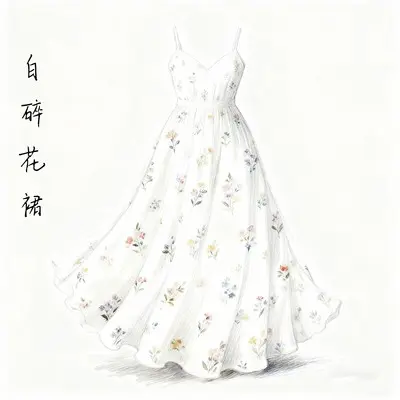 白碎花裙（她有很多的碎花裙）封面