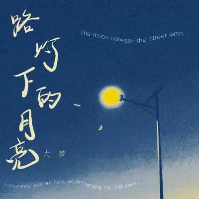 路灯下的月亮封面