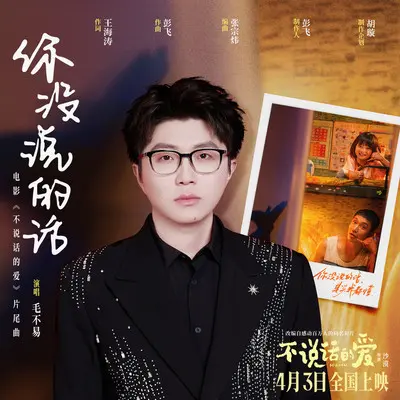 你没说的话（电影《不说话的爱》片尾曲）封面
