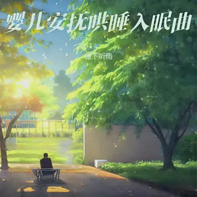 婴儿催眠曲5分钟必睡（阿尔法脑波音乐）（专辑：新生儿音乐 轻松的婴儿歌曲 宝宝哄睡神曲·羊水声白噪音+嘘嘘声+妈妈心跳 婴儿哄睡神曲：白噪音羊水声+嘘嘘声）封面