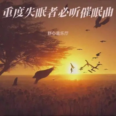 睡眠音乐 催眠曲5分钟入睡(虫鸣助眠)(专辑:舒缓解压快速助眠大自然雨声纯音乐哄睡钢琴曲 放松大脑 助眠古典钢琴曲 舒缓压力 3分钟快速入睡(纯音乐) 催眠曲纯音乐很快入睡) - 舒心音乐厅封面