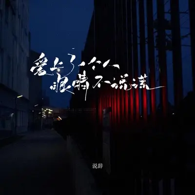 爱上了一个人眼睛不说谎（红）封面