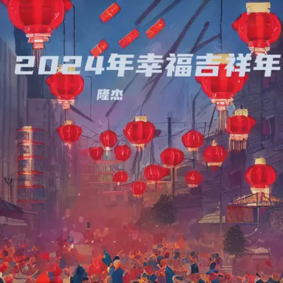 2024年幸福吉祥年封面