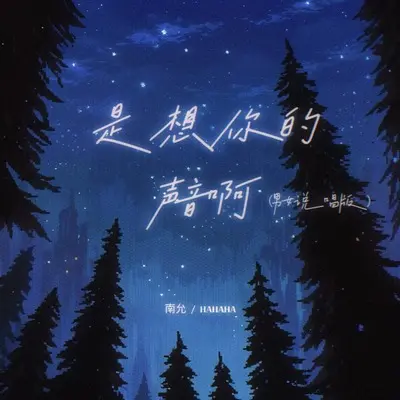 是想你的声音啊(男女说唱版)(男女说唱版)封面