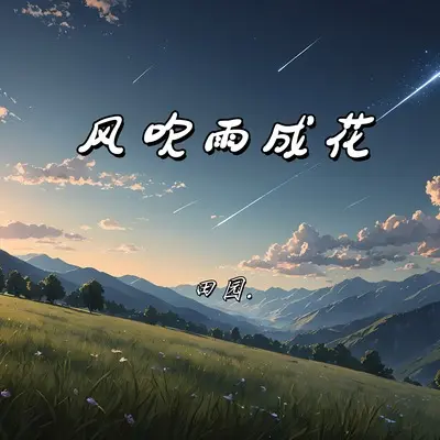 风吹雨成花（时间追不上白马）封面
