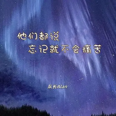 他们都说忘记就不会痛苦（记得 我爱你）封面