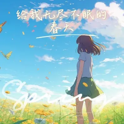 给我无尽不眠的春天(温柔版)(温柔版)封面