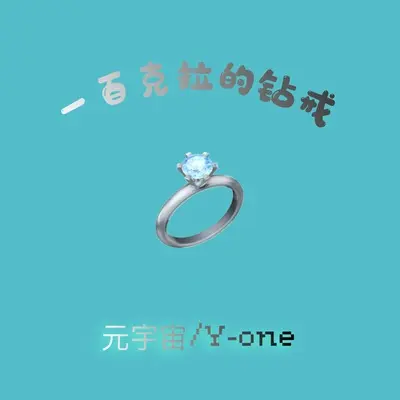一百克拉的钻戒封面