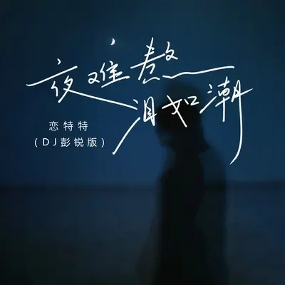 夜难熬泪如潮(DJ彭锐版)(DJ彭锐版) - 恋特特封面
