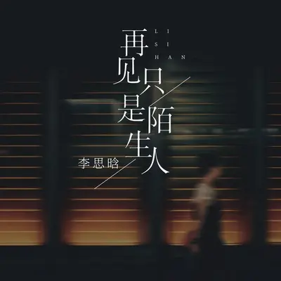 再见只是陌生人 - 李思晗封面