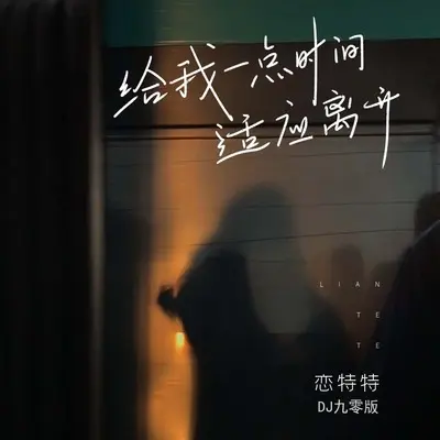 给我一点时间适应离开(DJ九零版)(DJ九零版) - 恋特特封面