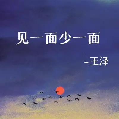 见一面少一面(伤感版伴奏)封面