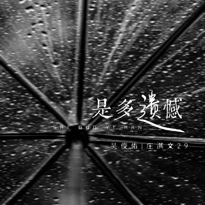 是多遗憾 - 吴俊佑 / 庄淇玟29封面