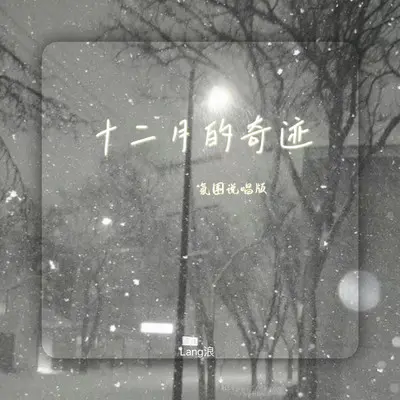 十二月的奇迹（氛围说唱版）封面