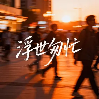 浮世匆忙 - 松岫安封面