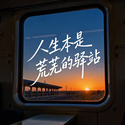 人生本是荒芜的驿站 - 野月禾封面