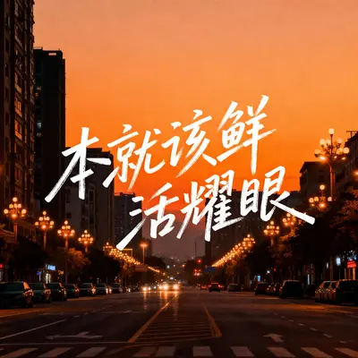 本就该鲜活耀眼 - 风松封面