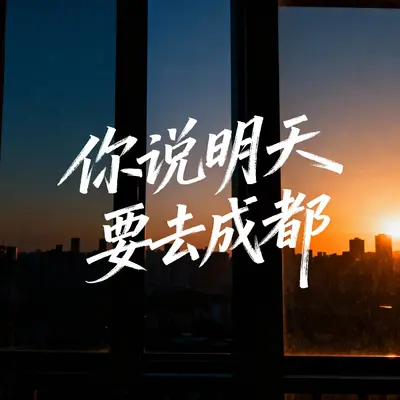 你说明天要去成都封面