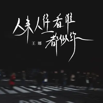 人来人往看谁都似你(伴奏)封面
