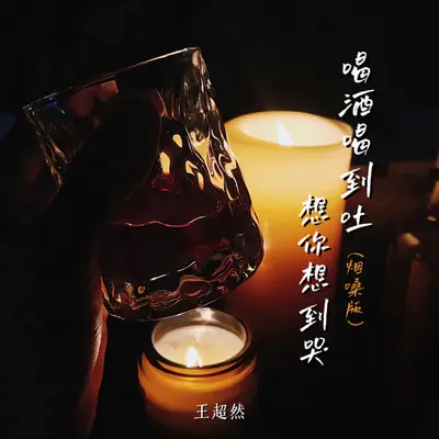 喝酒喝到吐想你想到哭(烟嗓版伴奏) - 王超然封面