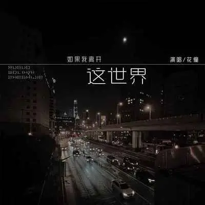 如果我离开这世界(伴奏)封面
