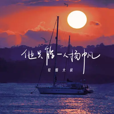 他只能一人扬帆封面
