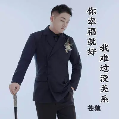 你幸福就好我难过没关系(伴奏) - 苍狼封面