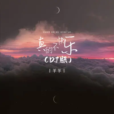 真的不快乐(DJ版伴奏) - 羊羊封面