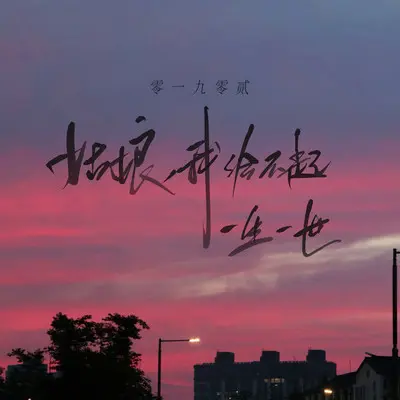 姑娘，我给不起一生一世封面