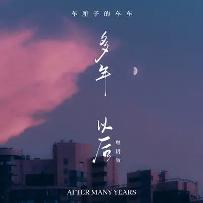 多年以后（粤语版）封面