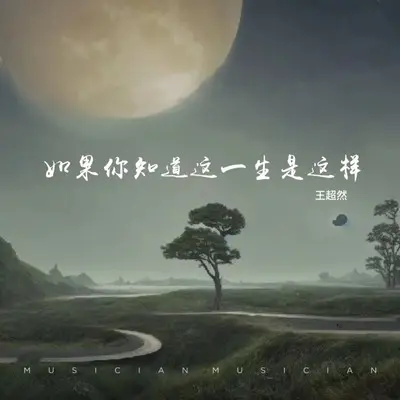 如果你知道这一生是这样（伴奏）封面