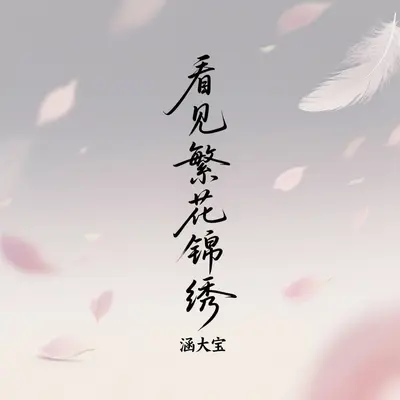 看见繁花锦绣（DJ版）（伴奏）封面