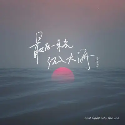 最后一束光沉入大海 (伴奏)封面